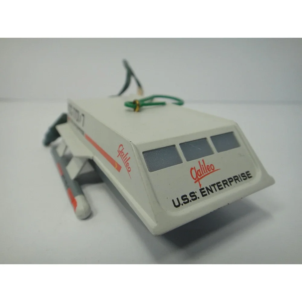1992 Hallmark Keepsake Star Trek Galileo Shuttlecraft Magic Ornament Spock Voice